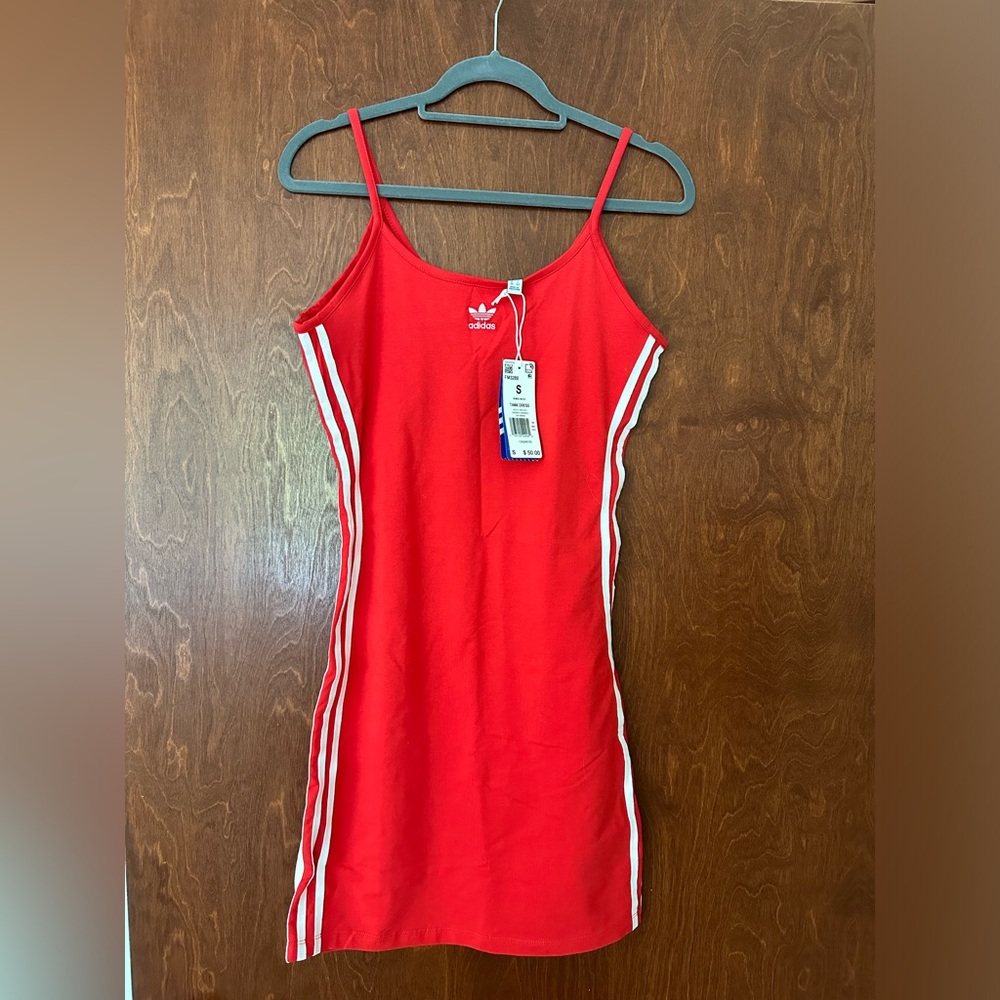 NWT Adidas Red Dress - Small